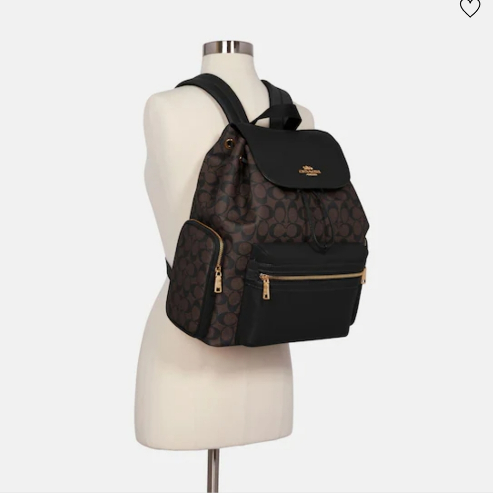 COACH Baby Backpack In Signature Canvas